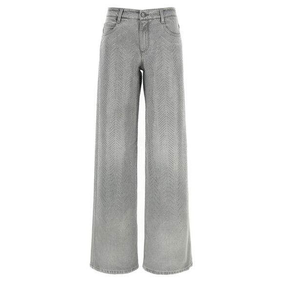 Ermanno Scervino Women Rhinestone Jeans
